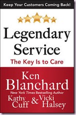 96 -Legendary Service by Ken Blanchard, Kathy Cuff and Vicki Halsey